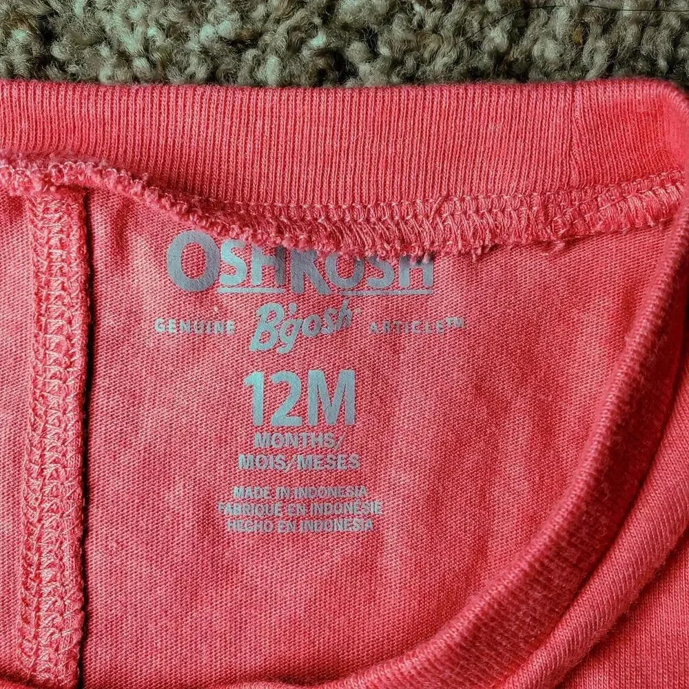 OshKosh B'gosh Baby Girl Bundle 12M